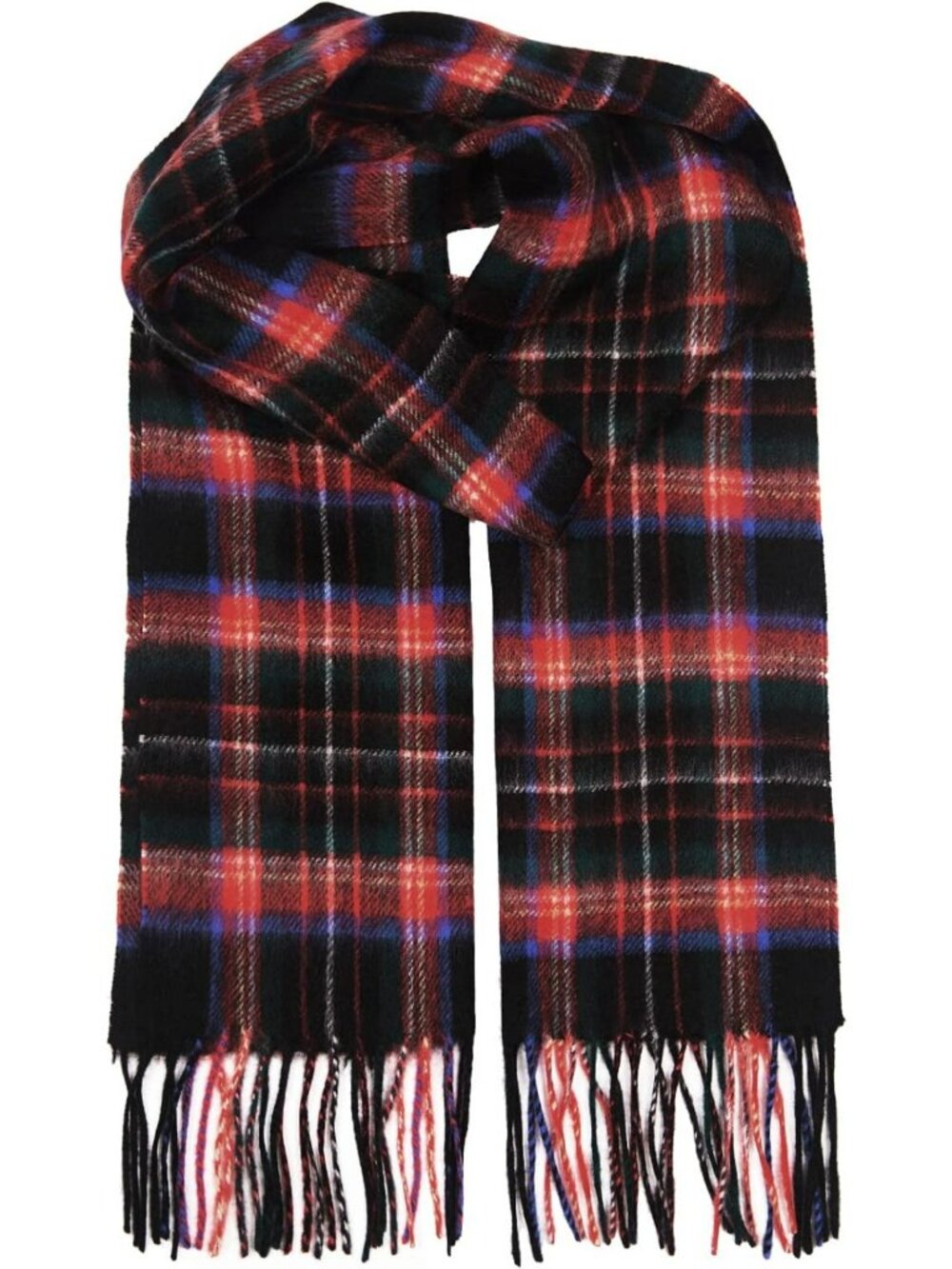 Luxurious 100% Cashmere Scarf for Women | Soft Fringed Winter Wrap Accessory